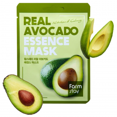 Маска тканевая для лица с экстрактом авокадо, 23 мл — Avocado Essence Mask