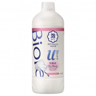 Мыло-пенка для душа с букетным ароматом запасной блок, 450 мл — Biore u foaming body wash savon