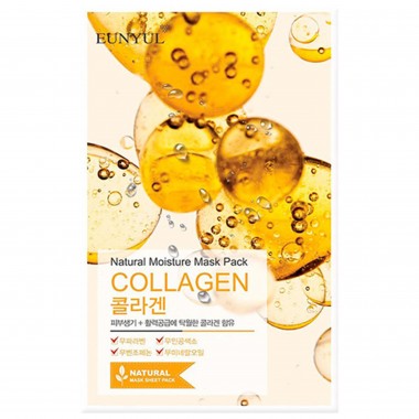 Маска тканевая с коллагеном, 22 мл — Natural Moisture Mask Pack Collagen