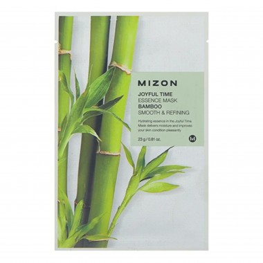 Маска тканевая для лица с экстрактом бамбука, 23 г — Joyful time essence mask bamboo