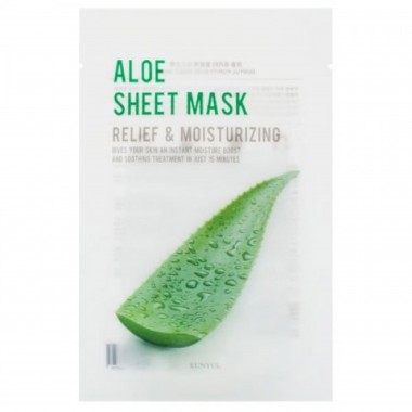 Тканевая маска с экстрактом алоэ, 22 мл — Purity Aloe Sheet Mask