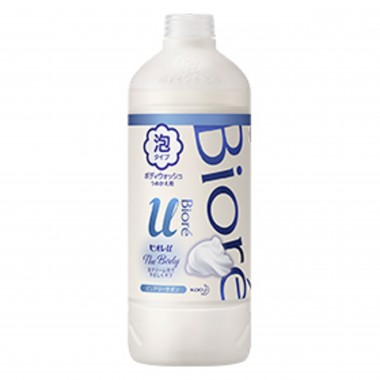 Мыло-пенка для душа с освежающим ароматом запасной блок, 450 мл — Biore u foaming body wash savon