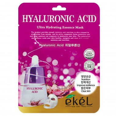 Маска для лица тканевая с гиалуроновой кислотой, 25 г — Essence mask hyaluronic acid