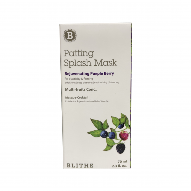 Blithe Сплэш-маска омолаживающая - Rejuvenating purple berry splash mask, 70мл