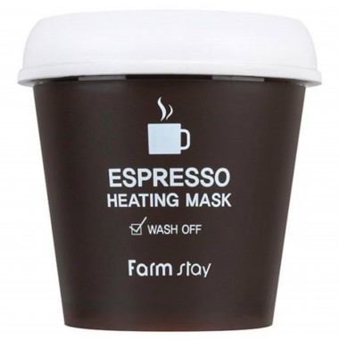 FarmStay Маска самонагревающаяся с кофейным экстрактом - Espresso heating mask, 200г