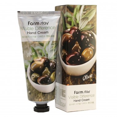 Крем для рук с экстрактом оливы, 100 г — Visible Difference Hand Cream Olive