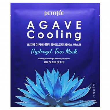 Маска гидрогелевая с экстрактом агавы, 32 г — Agave Cooling Hydrogel Face Mask