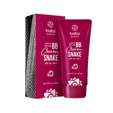 AsiaKiss Крем BB с пептидом змеиного яда - Snake BB cream, 60мл