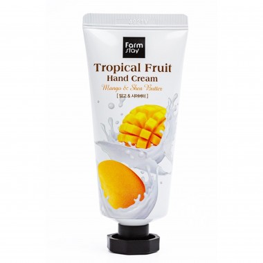 Крем для рук тропические фрукты, 50 мл — Tropical Fruit Hand Cream Mango & Shea Butter