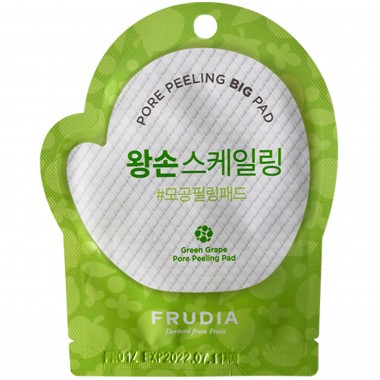 Frudia Диски отшелушивающие с зеленым виноградом - Green grape pore peeling pad, 50шт