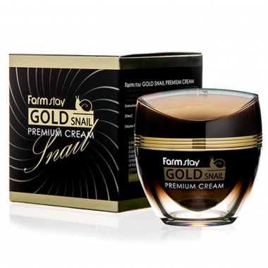 Премиальный крем с золотом и муцином улитки, 50 мл — Gold Snail Premium Cream