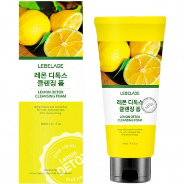 Детокс-пенка для умывания с лимоном, 180 мл — Lemon Detox Cleansing Foam
