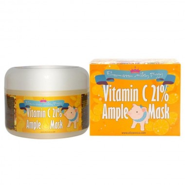 Осветляющая маска для лица с 21% витамина C, 100 г — Milky Piggy Vitamin C 21% Ample
