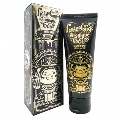 Маска-пленка золотая, 100 мл — Hell-Pore longolongo gronique gold mask pack