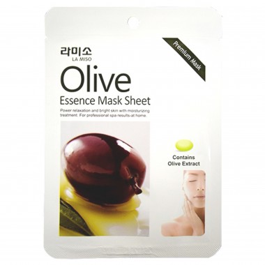 Маска с экстрактом оливы, 21 г — Olive essence mask sheet