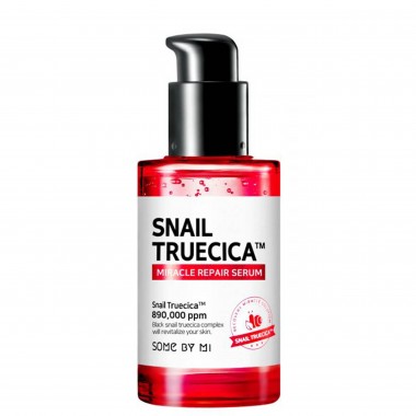 Сыворотка с муцином чёрной улитки, 50 мл — Snail Truecica Miracle Repair Serum