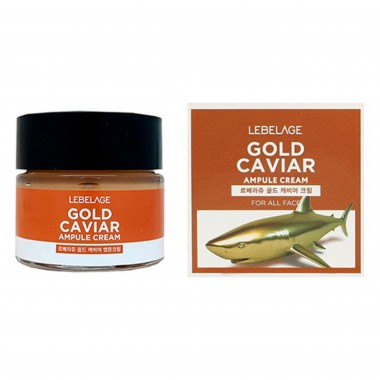 Ампульный крем с экстрактом икры, 70 мл — Gold Caviar Ampule Cream