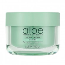 Увлажняющий коем для лица Aloe Soothing Essence 80% Moist Cream Calming - пробник 1 мл