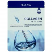 Тканевая маска для лица с коллагеном, 23 мл