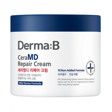 Восстанавливающий липосомный крем для тела с церамидами, 430 мл — Derma:B CeraMD Repair Cream, 430 ml
