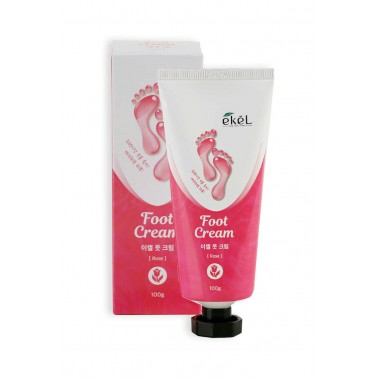 Крем для ног с розой, 100 г — Ekel Foot Cream Rose, 100 g