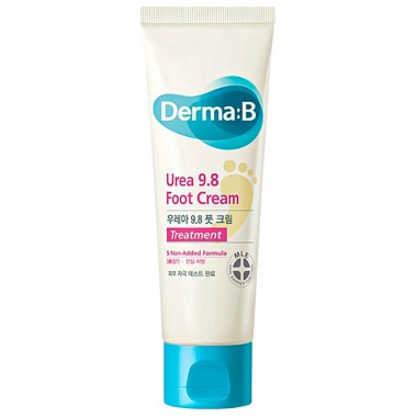 Смягчающий ламеллярный крем для ног с мочевиной, 80 мл — Derma:B Urea 9.8 Foot Cream, 80 ml