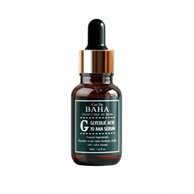 Сыворотка c гликолевой кислотой для проблемной кожи, 30 мл — Cos de Baha Glycolic Acid 10 AHA Serum (G), 30 ml