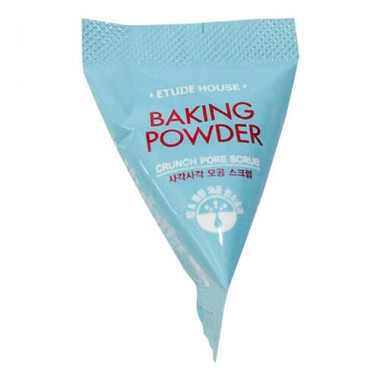 Скраб для очищения пор с содой (в пирамидках) 7г.*1 шт — Etude House Baking Powder Crunch Pore Scrub 7 g*1 ea