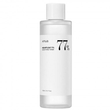 Балансирующий тоник на основе хауттюйнии, 150 мл — ANUA Heartleaf 77% Soothing Toner, 150 ml