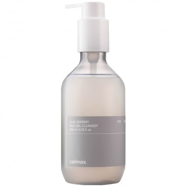 Нежный гель-пенка для умывания с комплексом церамидов, 200 мл — Celimax Dual Barrier Mild Gel Cleanser, 200 ml
