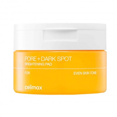 Тонер-пэды для выравнивания тона и рельефа кожи, 40 шт — Celimax Pore+Dark Spot Brightening Pad 40pads