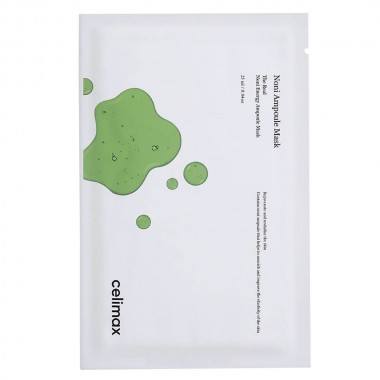 Тканевая маска на основе нони для эластичности кожи, 25 мл — Celimax The Real Noni Energy Ampoule Mask 25 ml*1 ea