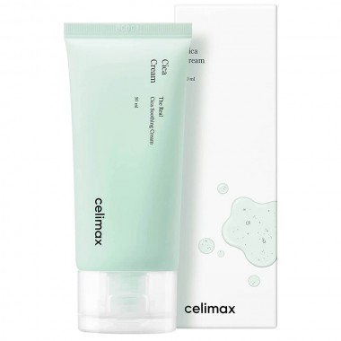 Безмасляный крем на основе центеллы, 50 мл — Celimax The Real Cica Soothing Cream 50 ml