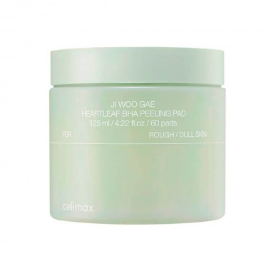 Тонизирующие пилинг-пэды с BHA-кислотой, 60 шт. — Celimax Ji Woo Gae Heartleaf BHA Peelind Pad 60 ea