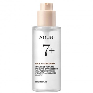 Сыворотка для сияния кожи с рисом, 50 мл — Anua Rice 7 Ceramide Hydrating Barrier Serum, 50 ml