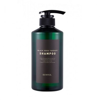 Шампунь для волос с маслом чёрного тмина, 500 мл — Black Seed Therapy Shampoo