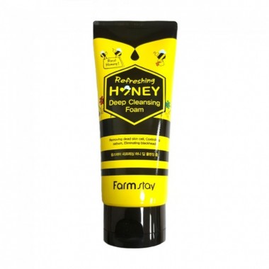 Пенка глубокого очищения с экстрактом меда, 180 мл — Refreshing Honey Deep Cleansing Foam
