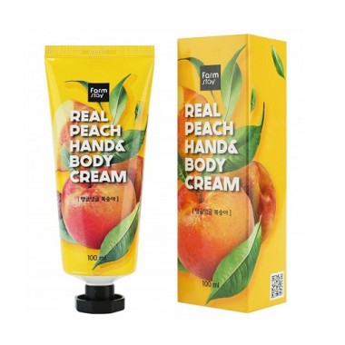 Крем для рук и тела с персиком, 100 мл — Real Peach Hand & Body Cream