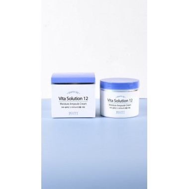 Увлажняющий ампульный крем для лица, 100 мл — Vita Solution 12 Moisture Ampoule Cream