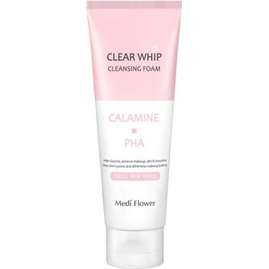 Минеральная пенка для умывания с каламином и PHA кислотами, 120 мл — Clear Whip Cleansing Foam Calamine