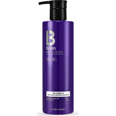 Шампунь против перхоти и выпадения волос, 390 мл — Biotin Hair Loss Control Shampoo