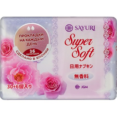 Ежедневные гигиенические прокладки, 36 шт — Daily sanitary pads Super Soft
