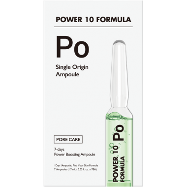 Набор успокаивающих сывороток для лица, 7 шт*1,7 мл — Power 10 Formula PO Single Origin Ampoule