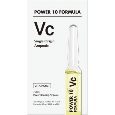 Набор тонизирующих сывороток для лица, 7 шт*1,7 мл — Power10 Formula VC Single Origin Ampoule