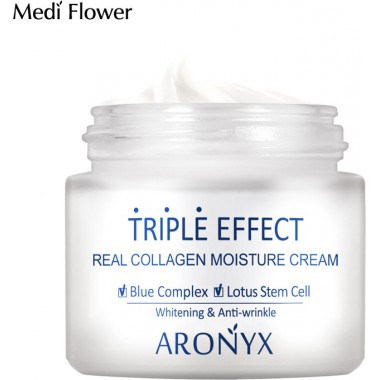Крем для лица с морским коллагеном, тройной эффект, 50 мл — Triple Effect Moisture Cream