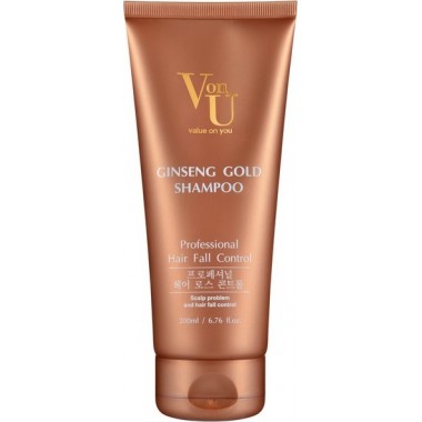 Шампунь для волос с экстрактом золотого женьшеня, 200 мл — Ginseng Gold Shampoo