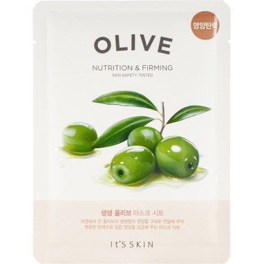 Увлажняющая тканевая маска для лица с экстрактом масла оливы — The Fresh Olive Mask Sheet