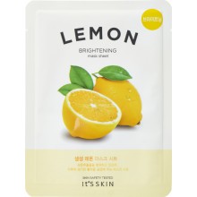 Тонизирующая тканевая маска с лимоном 
