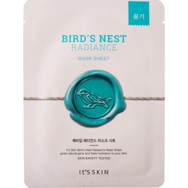 Тканевая маска с экстрактом гнезда ласточки, омолаживающая — Bird's nest Radiance Mask