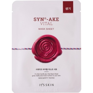 Тканевая маска с пептидом SYN®-AKE, омолаживающая — Synake Vital Mask Sheet